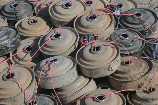 Saudi Arabia’s Masam project has removed over half a million mines and unexploded ordnance in Yemen. (Masam) 