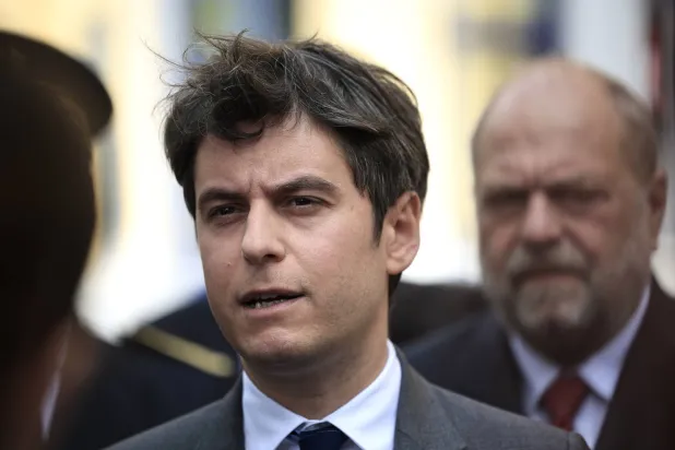 رئيس الوزراء الفرنسي غابريال أتال (إ.ب.أ)