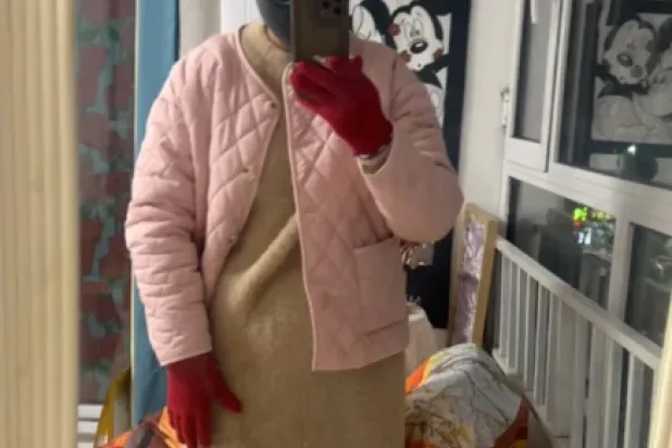 صورة نشرها أحد المشاركين في التحدي على موقع «ويبو» الصيني