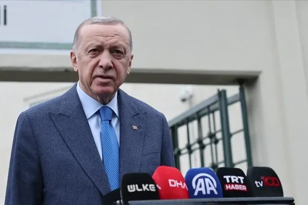 Cumhurbaşkanı Erdoğan: (Filistin'in BM'ye tam üyeliğinin veto edilmesi) ABD'nin İsrail'in yanında yer aldığını görüyoruz