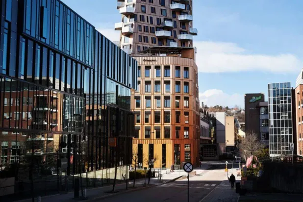 مبنى رائع في أوسلو من دون تبريد أو تدفئة أو تهوية