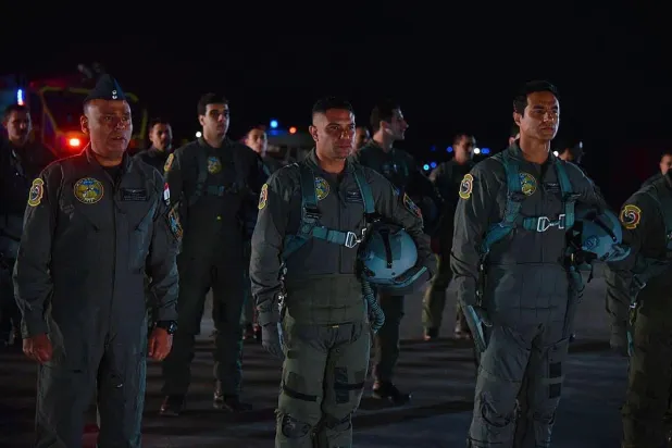 لقطة من فيلم «السرب» (الشركة المنتجة)