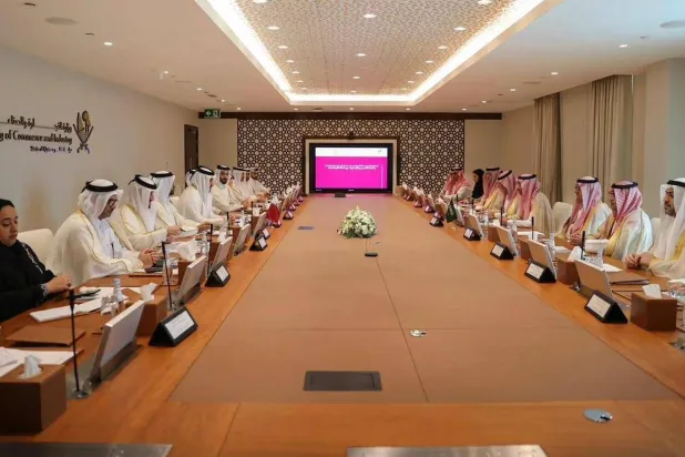 وزير الصناعة والثروة المعدنية السعودي يجتمع مع وزير التجارة والصناعة القطري (واس)