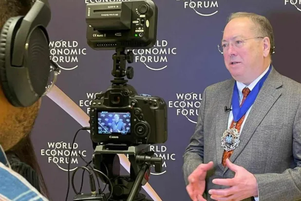 Londra Finans Merkezi Belediye Başkanı Lord Michael Mainelli (Şarku’l Avsat)