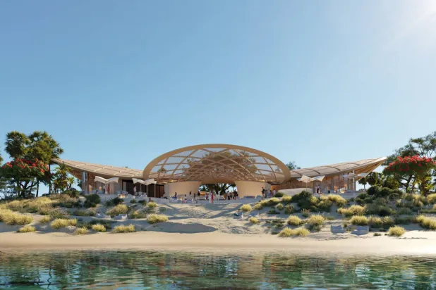 ملعب الغولف الجديد في السعودية سيحوي 18 حفرة بعضها تحت الماء (الشرق الأوسط)