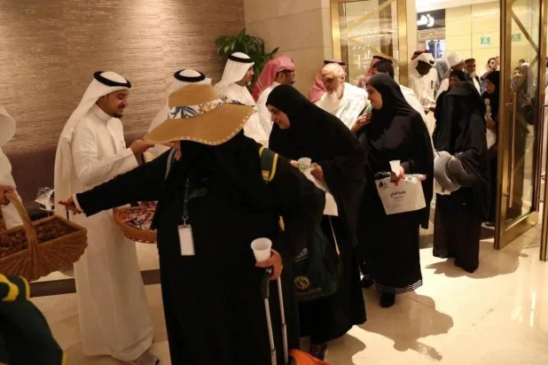  A part of the massive reception held for Hajj 2024 pilgrims (SPA)