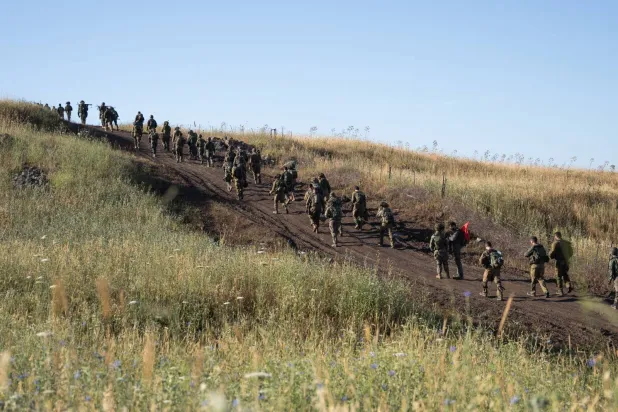 جنود إسرائيليون خلال تدريبات على عمليات عسكرية في لبنان (موقع الجيش الإسرائيلي)