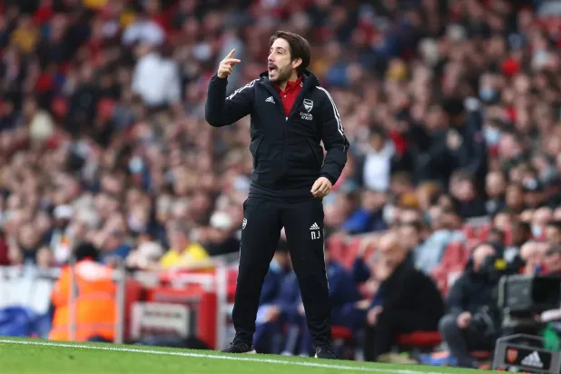 نيكولاس جوفر متخصص الكرات الثابتة الذي حقق نجاحاً لافتاً في آرسنال (غيتي)
