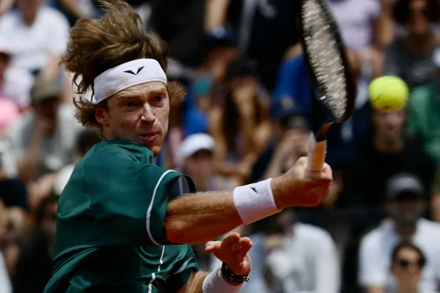 روبليف ودع من ثمن النهائي (ا ف ب)