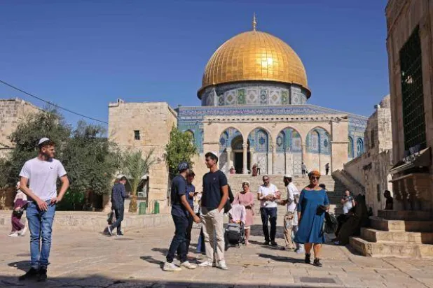 أرشيفية لاقتحام المستوطنين للأقصى (أ.ف.ب)