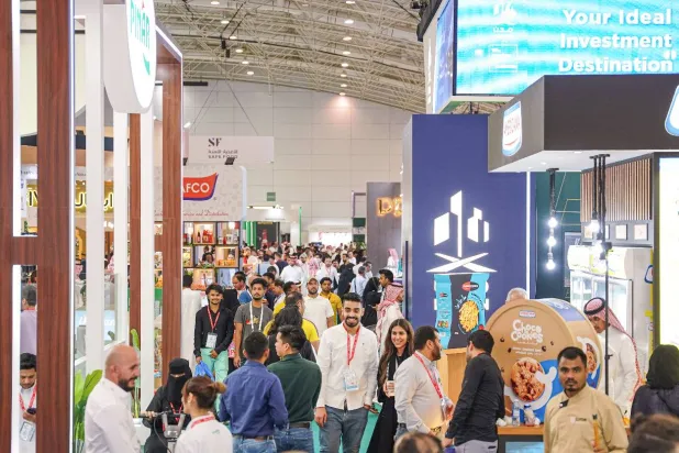 النسخة السابقة من معرض «سعودي فود» الذي أقيم في الرياض (الشرق الأوسط)