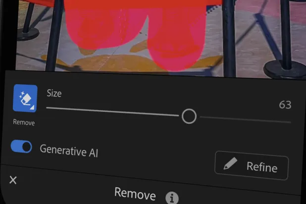 «أدوبي» تطلق أدوات «الإزالة التوليدية» و«التمويه العدسي» في «لايت روم» الآن للمستخدمين لتحرير الصور بسهولة وسرعة (لايت روم)