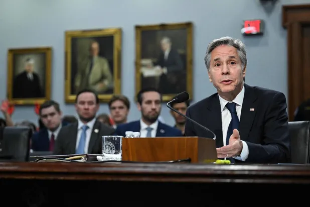 ABD Dışişleri Bakanı, salı günü Senato’daki oturumda ifade verdi (AFP)
