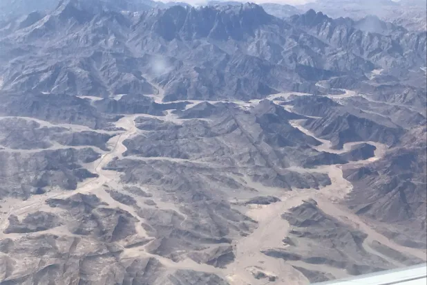 جبال جنوب سيناء من الأعلى (عبد الفتاح فرج)