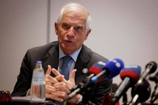 جوزيب بوريل مسؤول السياسة الخارجية بالاتحاد الأوروبي (أ.ف.ب)