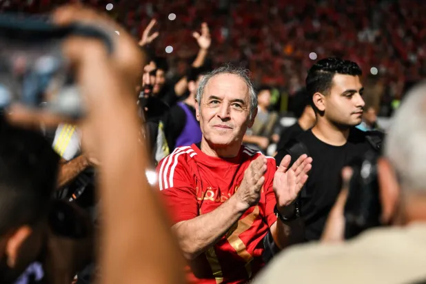 كولر لحظة التتويج بلقب دوري أبطال أفريقيا (إ.ب.أ)