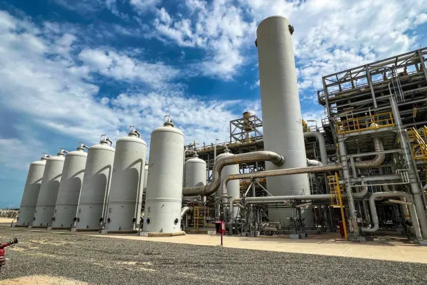 جزء من مصفاة الزور الكويتية (من موقع الشركة على إكس)