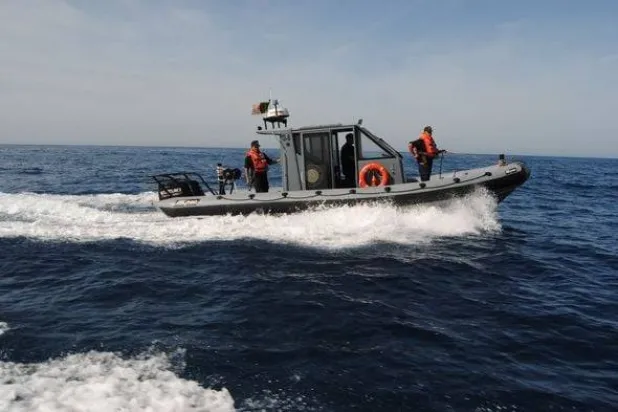 دورية لخفر السواحل الجزائري في البحر المتوسط (وزارة الدفاع الجزائرية)