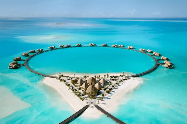 أحد منتجعات وجهة «مشروع البحر الأحمر» (موقع الشركة)