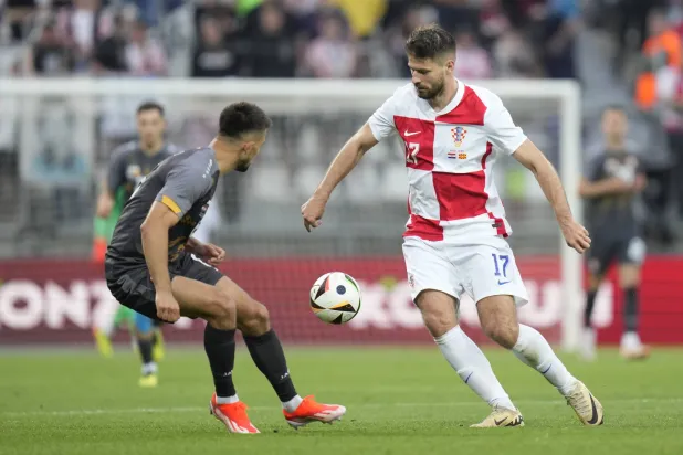 كرواتيا هزمت مقدونيا الشمالية استعداداً لليورو (أ.ب)