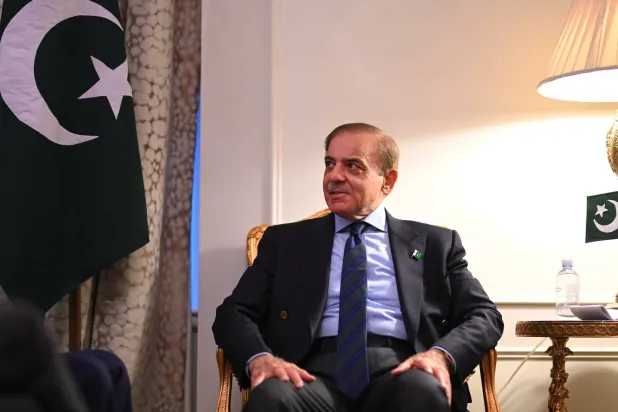 Pakistan’s Prime Minister Shehbaz Sharif (Asharq Al-Awsat)