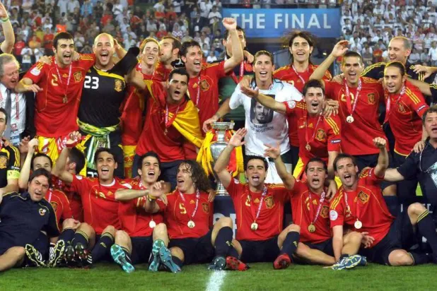 إسبانيا تغلبت على ألمانيا في نسخة 2008 بعد 44 عاماً دون لقب قاري (يويفا)