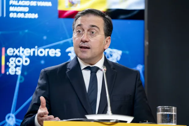 وزير الخارجية الإسباني خوسيه مانويل ألباريس (د.ب.أ)