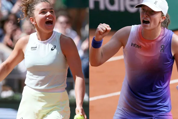 شفيونتيك وباوليني وجهاً لوجه في النهائي (أ.ف.ب)