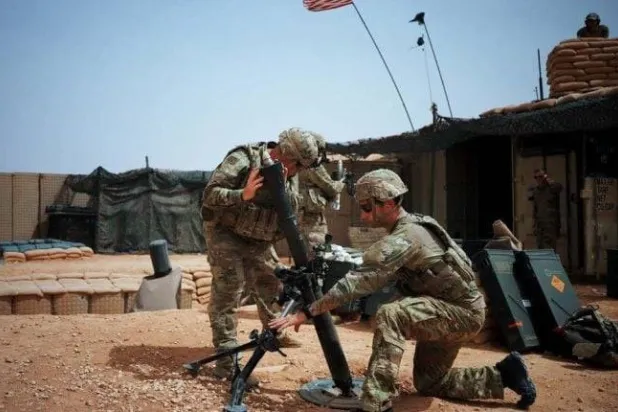  Tel Baydar üssünde SDG ve Uluslararası Koalisyon arasında ortak askeri tatbikat (Suriye İnsan Hakları Gözlemevi)