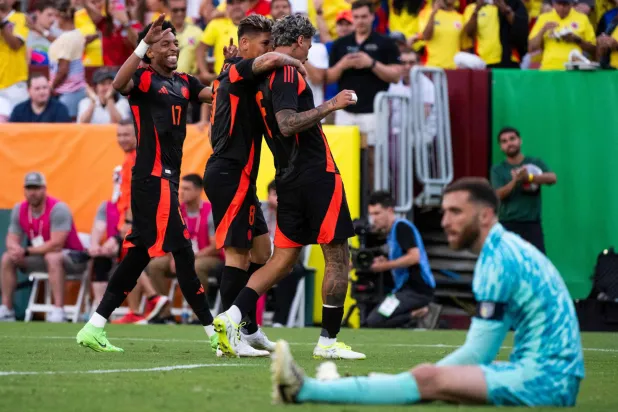 المباراة الأولى التي تهتز فيها شباك المنتخب الأميركي بخماسية منذ 2009 (أ.ف.ب)