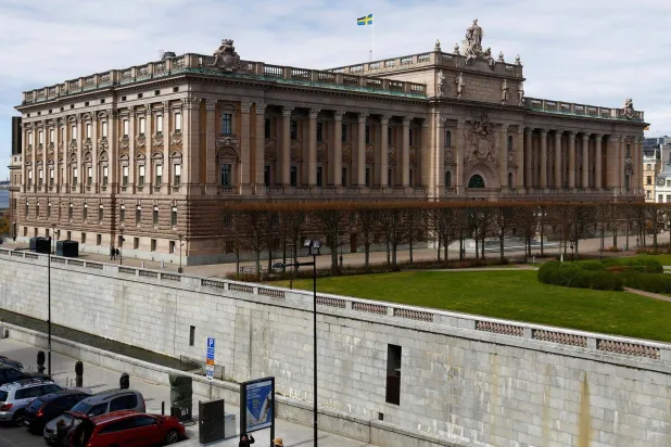 صورة عامة للبرلمان السويدي في استوكهولم 7 مايو 2017 (رويترز)