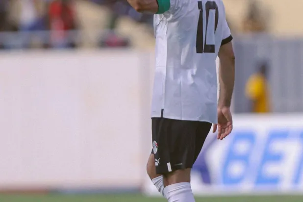 محمد صلاح سجل وأنقذ منتخب مصر من الهزيمة (الاتحاد المصري)