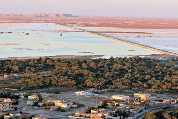 سيوة من الواحات الغنية بالمناظر الطبيعية في الصحراء الغربية (تصوير: عبد الفتاح فرج)
