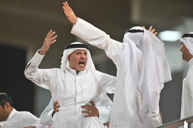 عبد الله الشاهين رئيس الاتحاد الكويتي (الاتحاد الكويتي)