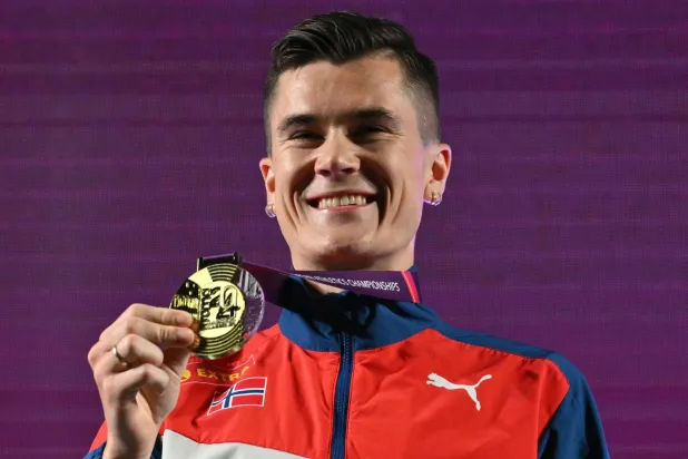 من المتوقع أن يكون إنجبريجتسن أحد أقوى المنافسين في دورة الألعاب الأولمبية الصيفية (أ.ب)