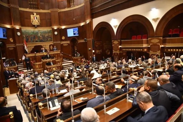 جلسة سابقة لمجلس الشيوخ في مصر (المجلس)
