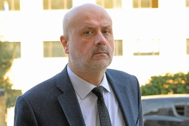 Lebanon’s caretaker Interior Minister Bassam Al-Mawlawi. (Asharq Al-Awsat)