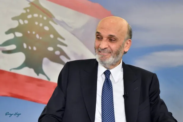Leader of the Lebanese Forces (LF) Samir Geagea
