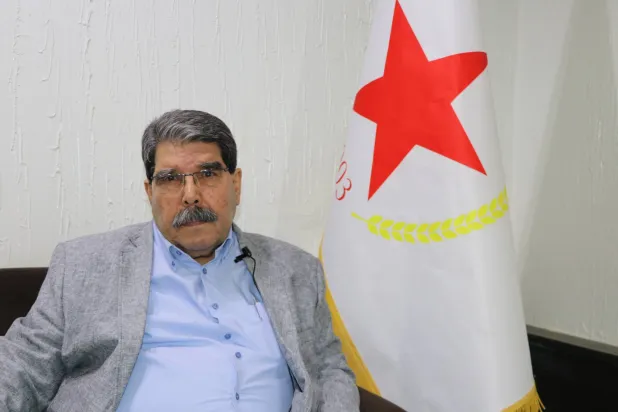 The co-chairman of the Democratic Union Party (PYD) Salih Muslim (Asharq Al-Awsat)