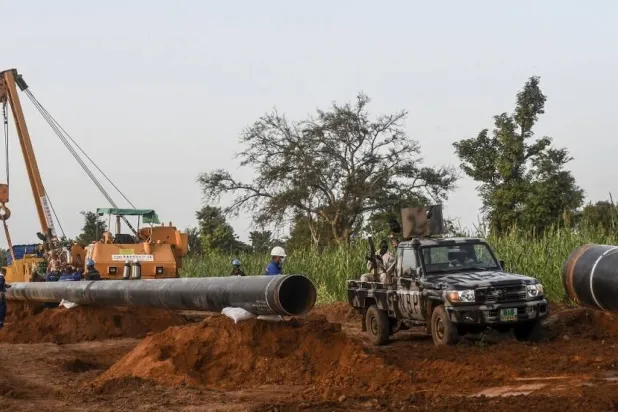 أكّدت السلطات النيجريّة وقوع عمليّة «تخريب» كانت حركة مُتمرّدة أعلنت مسؤوليتها عنها (أ.ف.ب)