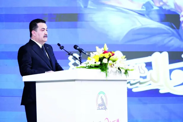 رئيس الحكومة العراقية محمد شياع السوداني (أ.ف.ب)