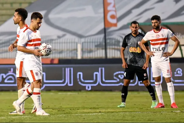 الزمالك عُدّ مهزوماً في المباراة بنتيجة 0 - 2 (نادي الزمالك)