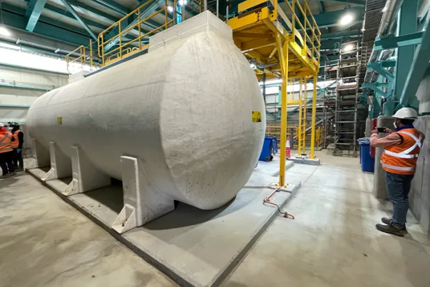 جانب من أحد مشاريع حلول المياه لـ«ألمار» بتشيلي (موقع الشركة الإلكتروني)