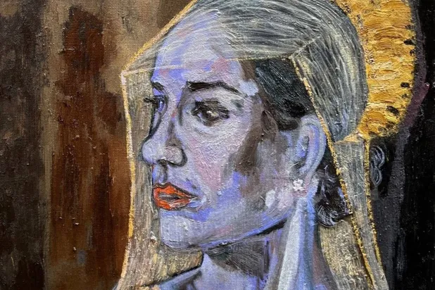 البعض وصف اللوحة بـ«القبيحة» (أ.ب)