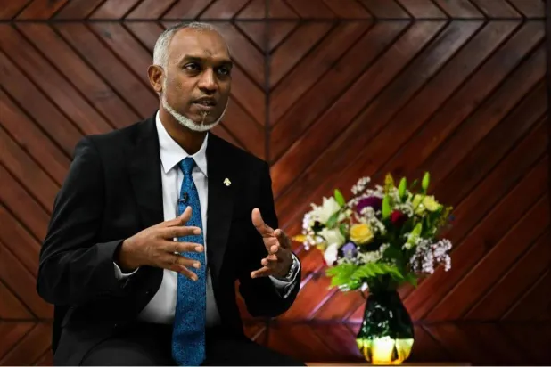 رئيس المالديف محمد مويزو (أرشيفية - أ.ف.ب)