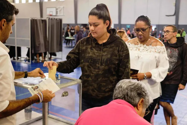 نتائج تصويت الناخبين الفرنسيين قد تأتي بأول حكومة يمينية متطرفة منذ الحرب العالمية الثانية (أ.ف.ب)