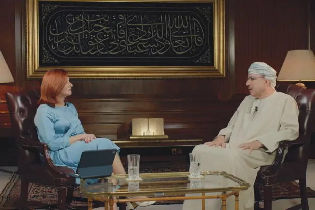 جانب من برنامج حديث مع صبا (الشرق الأوسط)