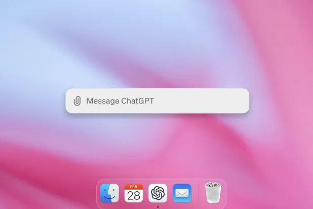 أطلقت «أوبن إيه آي» تطبيق «ChatGPT» لسطح المكتب لأجهزة «Mac» لتوفير وصول سريع وسهل للذكاء الاصطناعي دون الحاجة لاستخدام المتصفح (أوبن إيه آي)