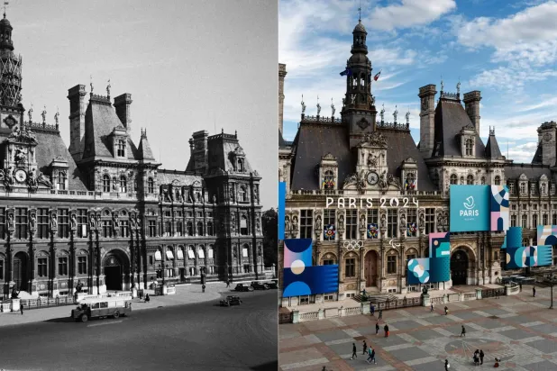 قاعة مدينة باريس (أ.ف.ب)