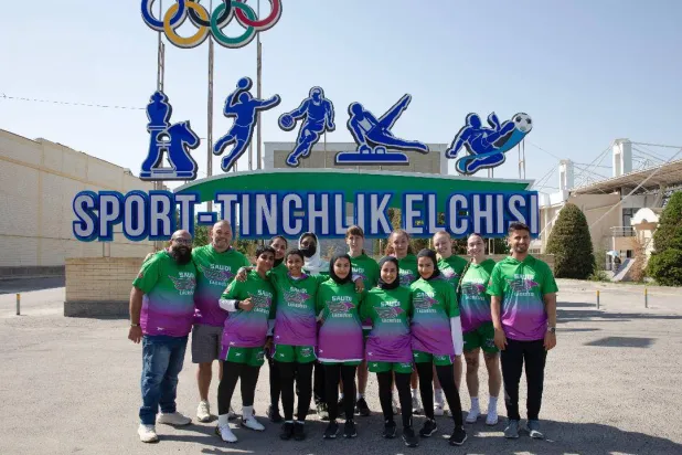 بعثة منتخب السيدات السعودي للاكروس وصلت إلى أوزبكستان استعداداً للمشاركة في البطولة (الشرق الأوسط)